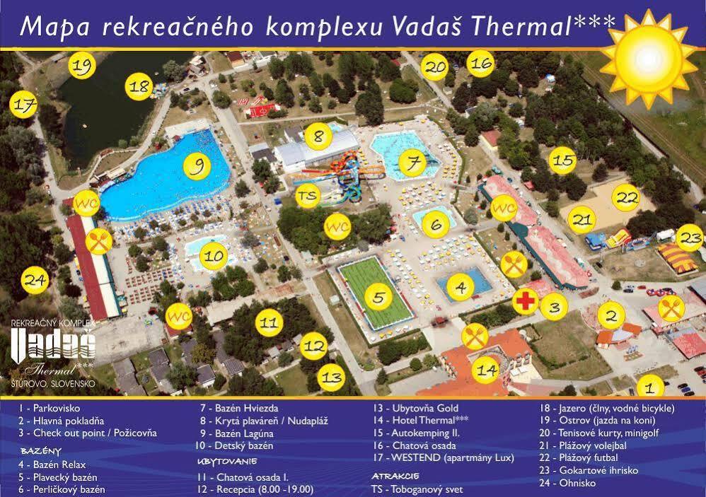 Wellness Hotel Thermal Štúrovo エクステリア 写真